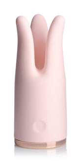 Vibrassage Twirl Pink Clitoral Vibrator with 3 Speeds and Patterns Finger Stimulator